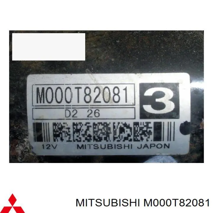M000T82081 Mitsubishi Motor de arranco