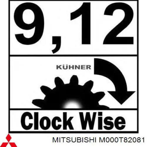 Motor de arranco Mitsubishi M000T82081 preço, a partir de 21,94 USD