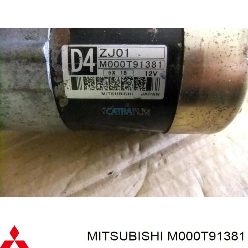 Motor de arranco Mitsubishi M000T91381 preço, a partir de 55,87 USD