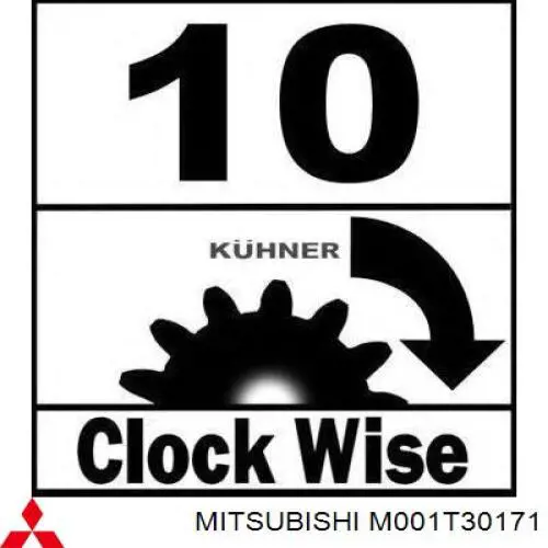 Motor de arranco Mitsubishi M001T30171 preço, a partir de 21,94 USD