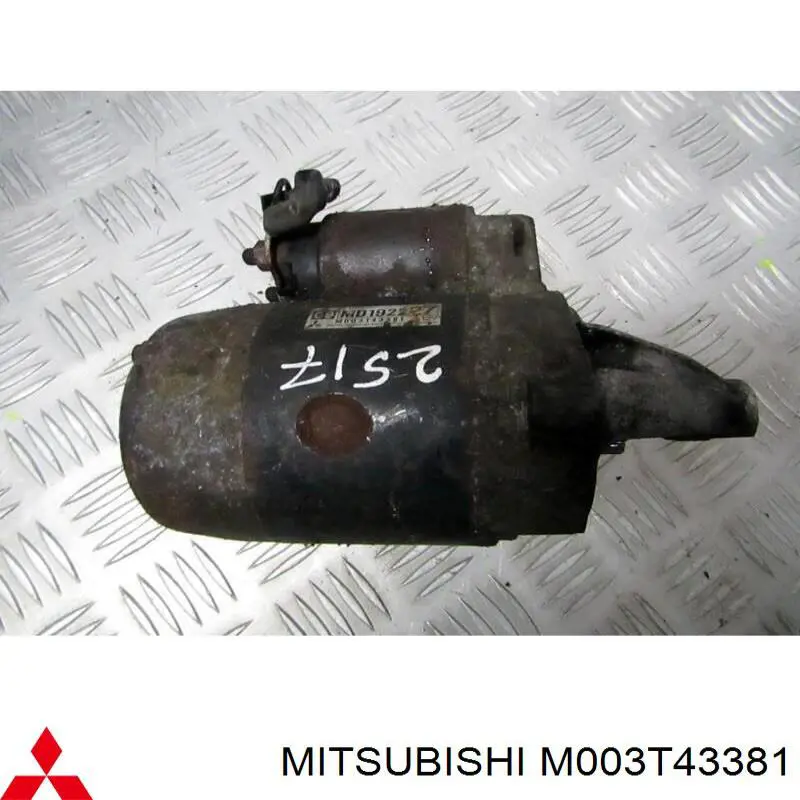 Compre M003T43381 Mitsubishi Motor de arranco