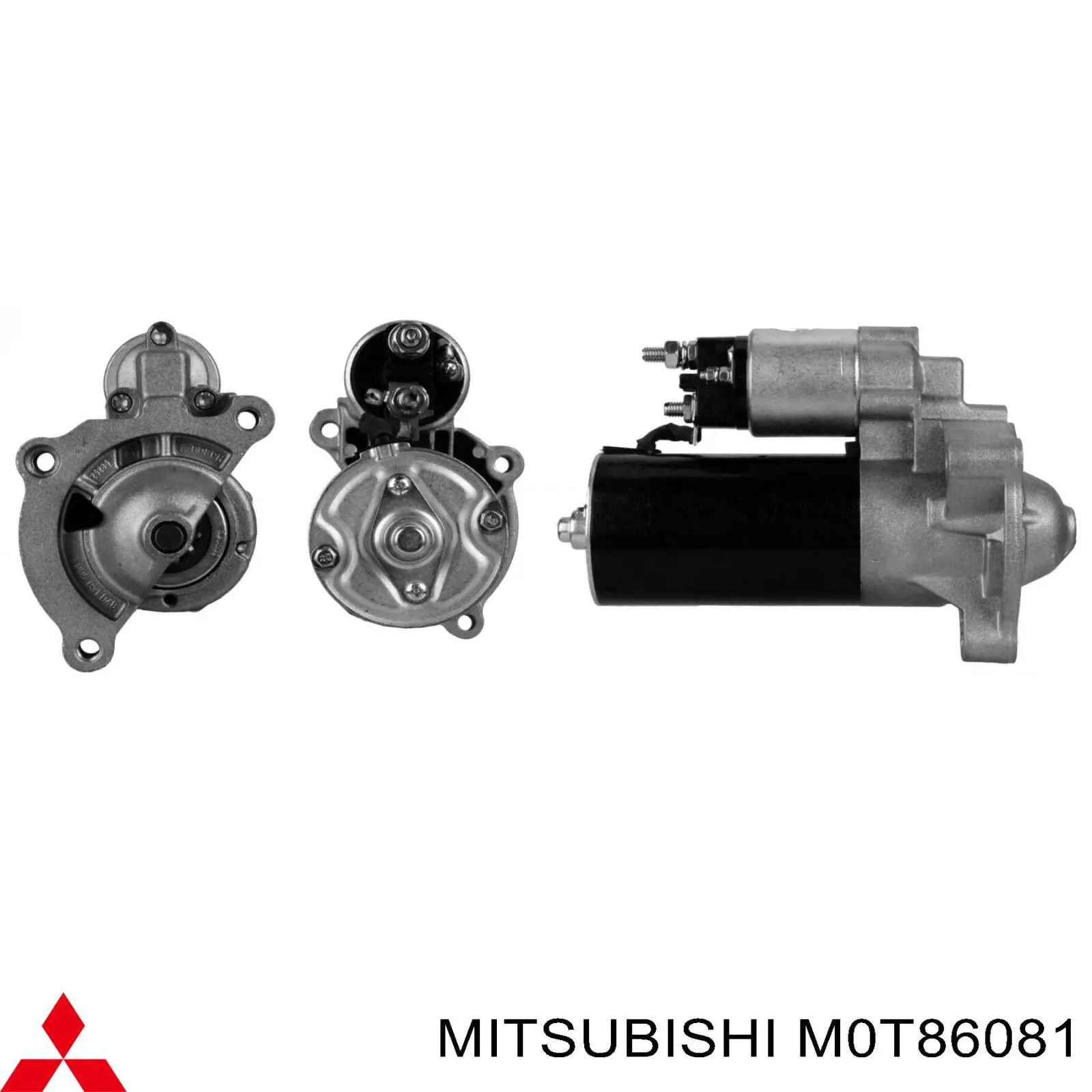 Compre M0T86081 Mitsubishi Motor de arranco
