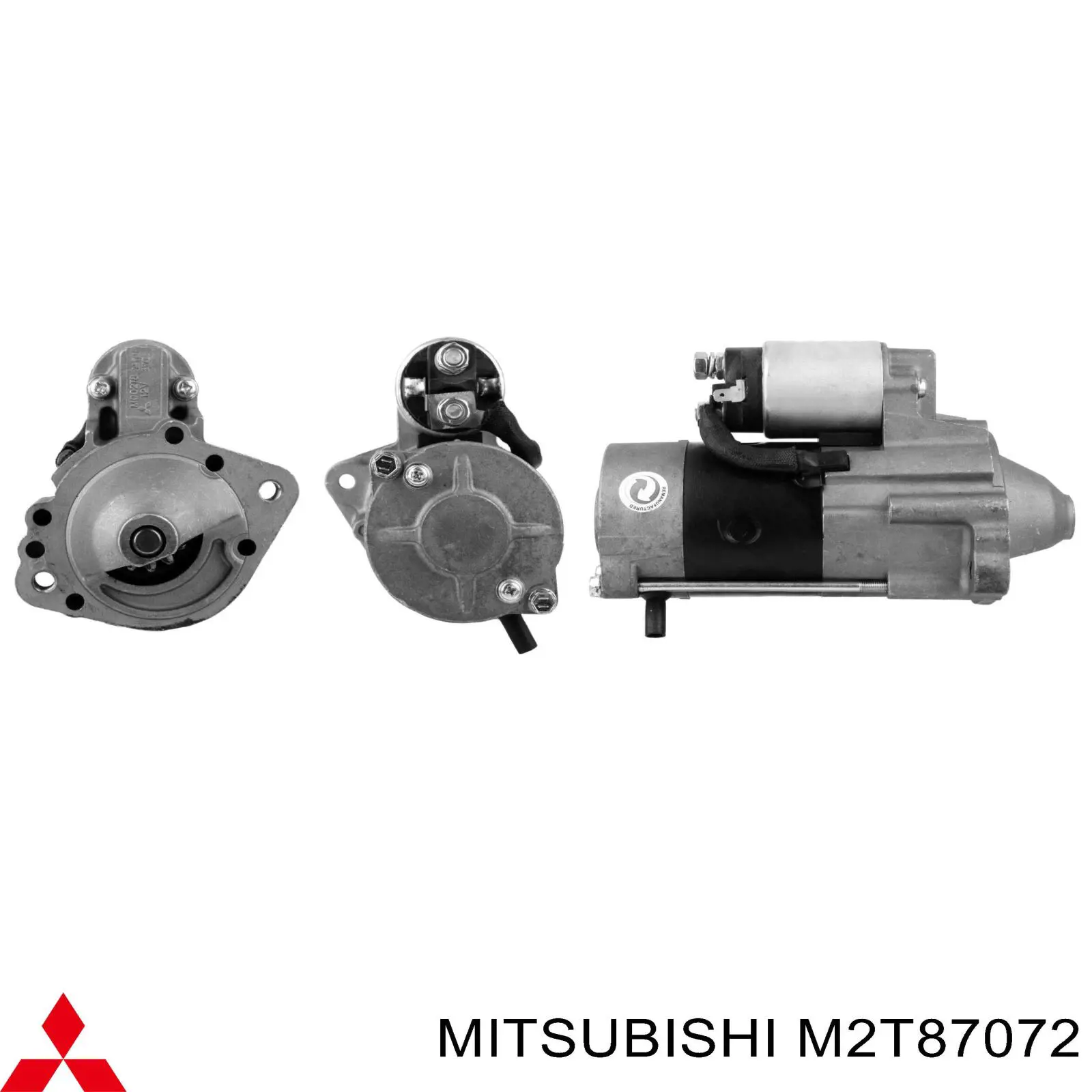 M2T87072 Mitsubishi Motor de arranco