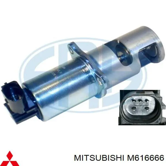 Válvula EGR de recirculação dos gases Mitsubishi M616666 preço, a partir de 117,85 USD