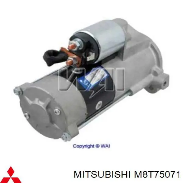 Motor de arranco Mitsubishi M8T75071 preço, a partir de 113,78 USD