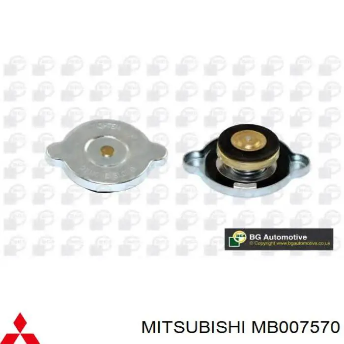 Compre MB007570 Mitsubishi Tampa (tampão) do radiador