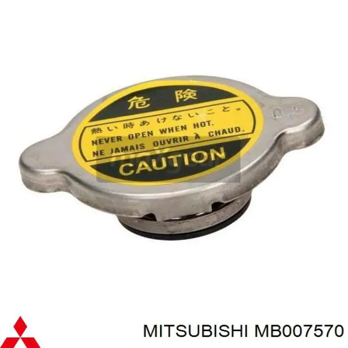 Tampa (tampão) do radiador MB007570 Mitsubishi