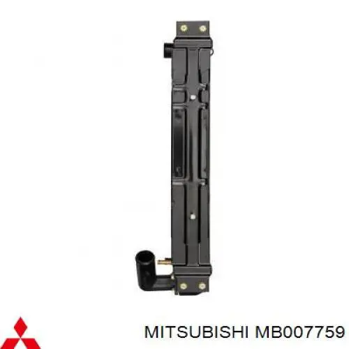 Radiador de esfriamento de motor Mitsubishi MB007759 preço, a partir de 720,47 USD