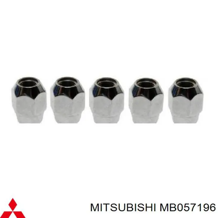 Porca de roda Mitsubishi MB057196 preço, a partir de 8,70 USD