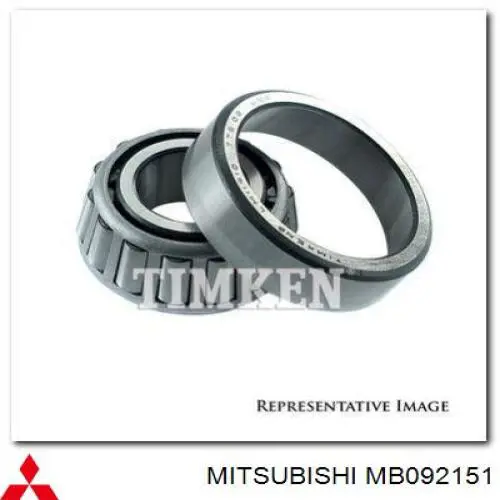 Rolamento externo de cubo dianteiro Mitsubishi MB092151 preço, a partir de 18,96 USD
