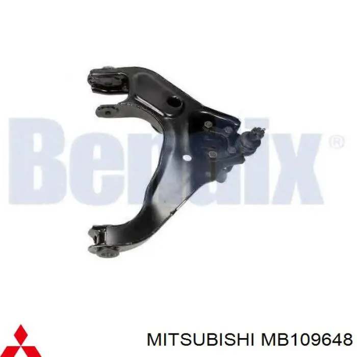 Braço oscilante inferior direito de suspensão dianteira Mitsubishi MB109648 preço, a partir de 98,92 USD