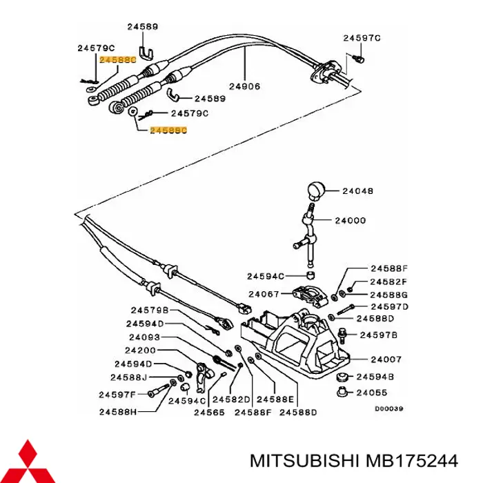 MB175244 Mitsubishi 