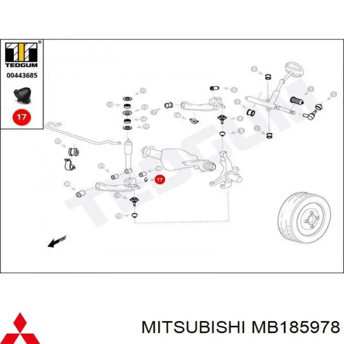 MB185978 Mitsubishi 