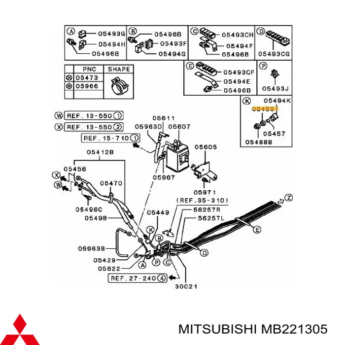 MB221305 Mitsubishi 