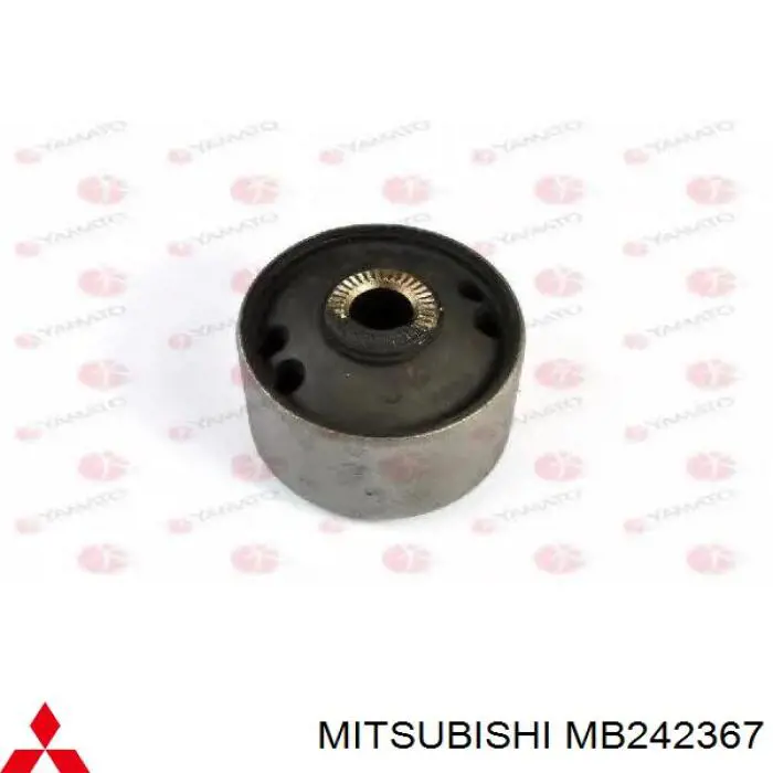Bloco silencioso de viga traseira (de plataforma veicular) para Mitsubishi Galant V E1A