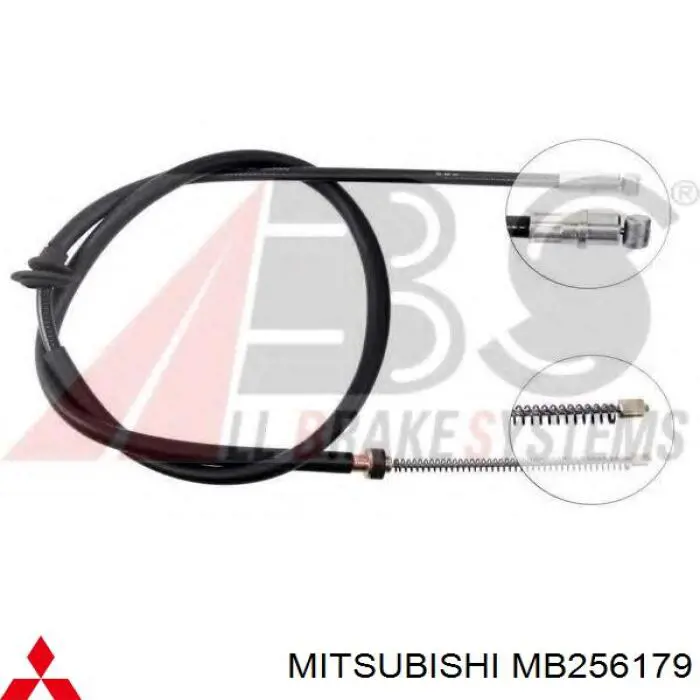 Cabo traseiro direito/esquerdo do freio de estacionamento Mitsubishi MB256179 preço, a partir de 24,30 USD