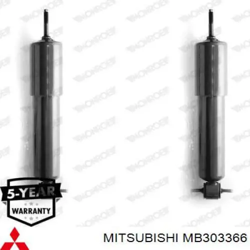 Compre MB303366 Mitsubishi Amortecedor dianteiro