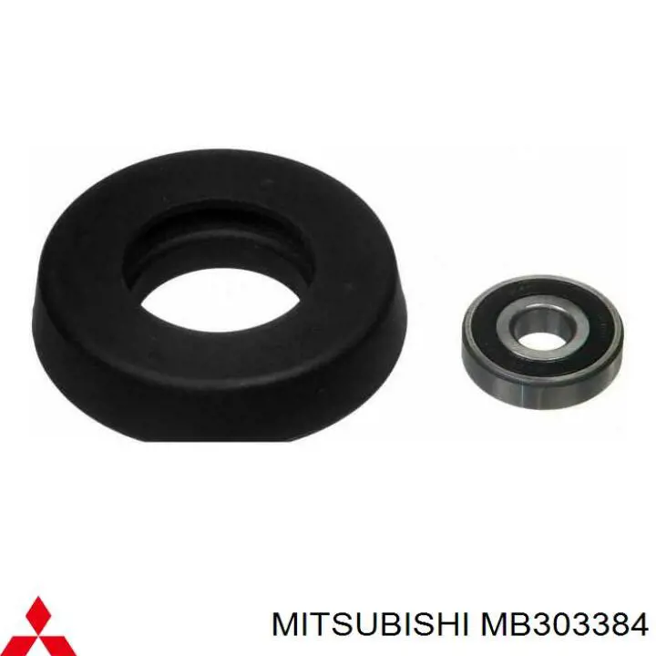 MB303384 Mitsubishi Suporte de amortecedor dianteiro