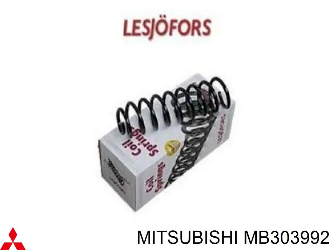 Mola dianteira Mitsubishi MB303992 preço, a partir de  
