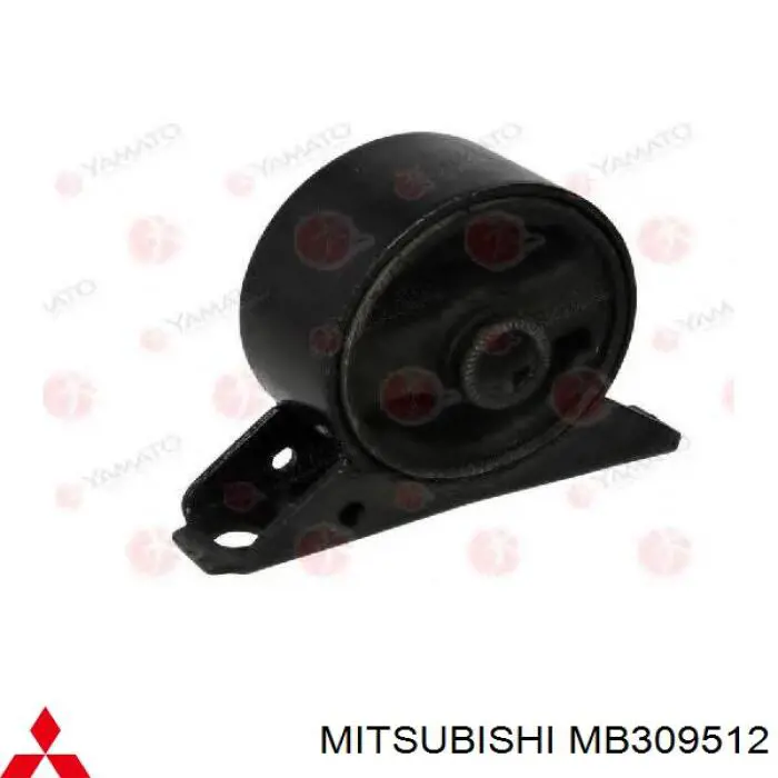 MB309512 Mitsubishi Coxim (suporte) dianteiro de motor