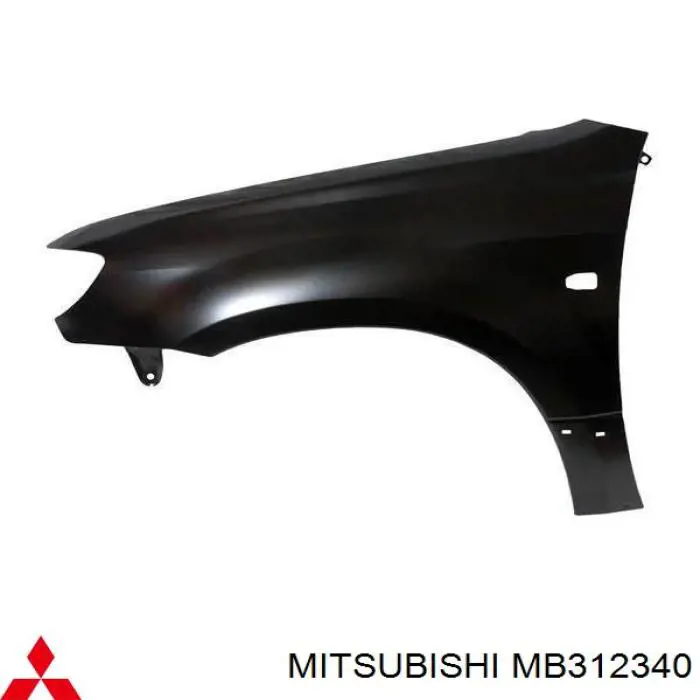 Pára-lama dianteiro direito Mitsubishi MB312340 preço, a partir de 428,18 USD