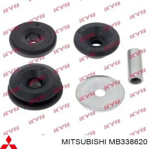 Compre MB338620 Mitsubishi Suporte de amortecedor traseiro