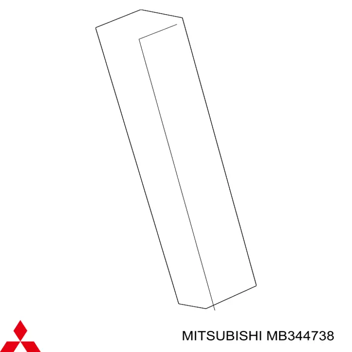 Pára-brisas Mitsubishi MB881195 preço, a partir de 4,98 USD