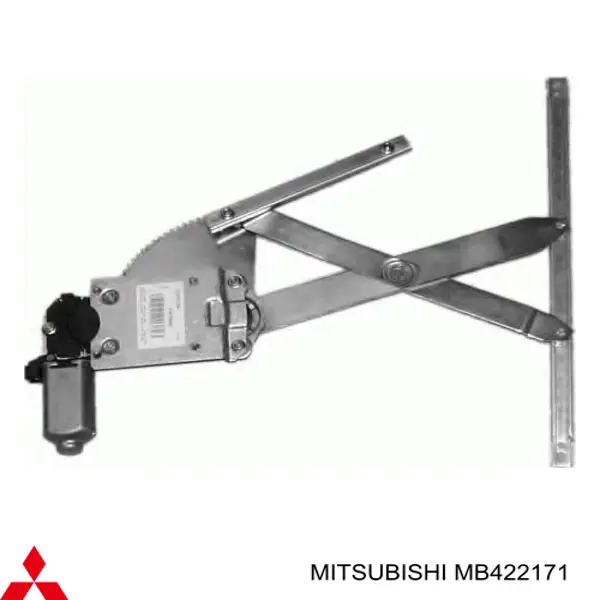 Mecanismo de acionamento de vidro da porta dianteira esquerda Mitsubishi L 200 II K4T