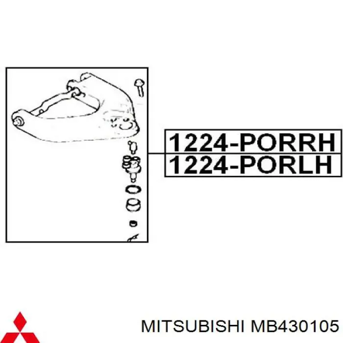Compre MB430105 Mitsubishi 