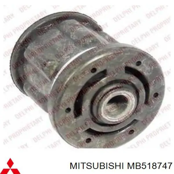 Bloco silencioso dianteiro do braço oscilante inferior Mitsubishi MB518747 preço, a partir de 7,86 USD