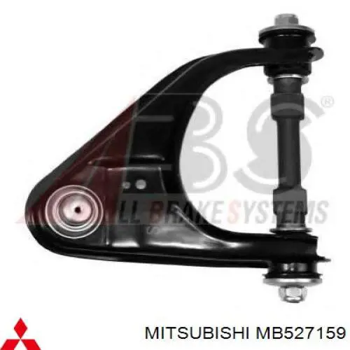 Compre MB527159 Mitsubishi Braço oscilante superior esquerdo de suspensão dianteira