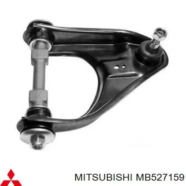 Braço oscilante superior esquerdo de suspensão dianteira MB527159 Mitsubishi