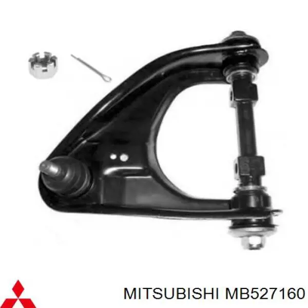 Compre MB527160 Mitsubishi Braço oscilante superior direito de suspensão dianteira