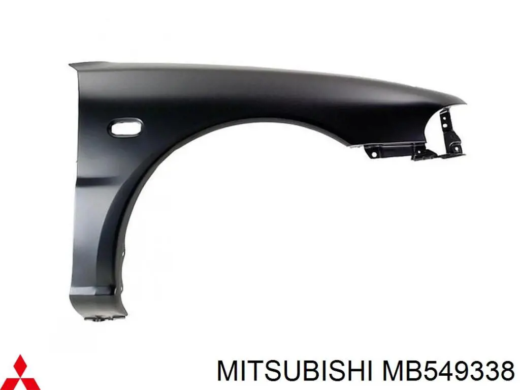 Pára-lama dianteiro direito Mitsubishi Colt II C1A