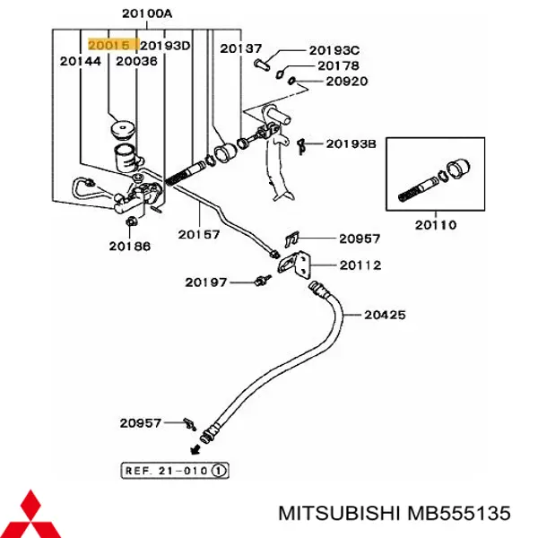 MB555135 Mitsubishi 