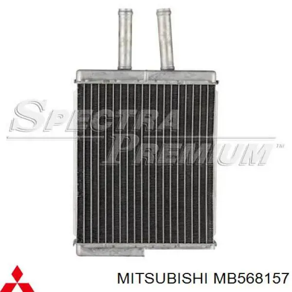 MB568157 Mitsubishi Radiador de forno (de aquecedor)