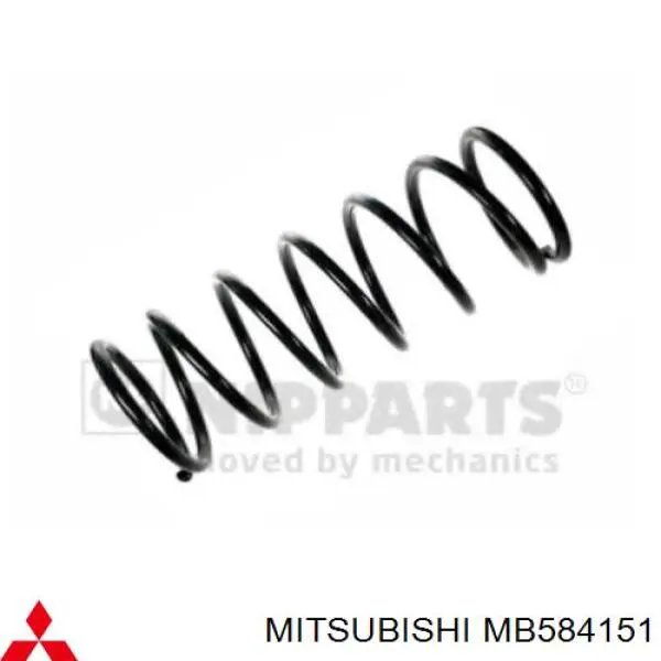 Mola traseira para Mitsubishi Pajero I L04G
