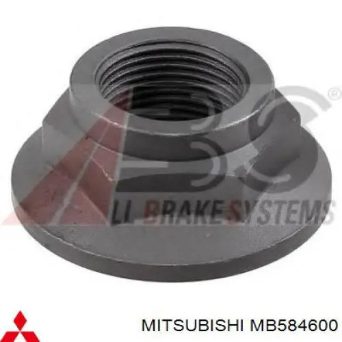 Porca de cubo traseiro Mitsubishi MB584600 preço, a partir de 27,88 USD