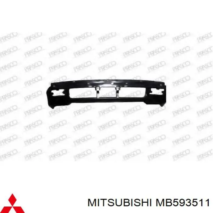 Pára-choque dianteiro, parte inferior Mitsubishi MB593511 preço, a partir de  USD