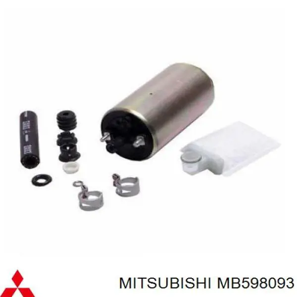  Módulo de bomba de combustível com sensor do nível de combustível Mitsubishi Pajero I SUV (L04G, L14G) (1982 - 1991) I