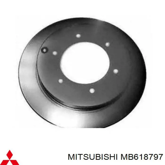Disco do freio traseiro Mitsubishi MB618797 preço, a partir de 55,56 USD