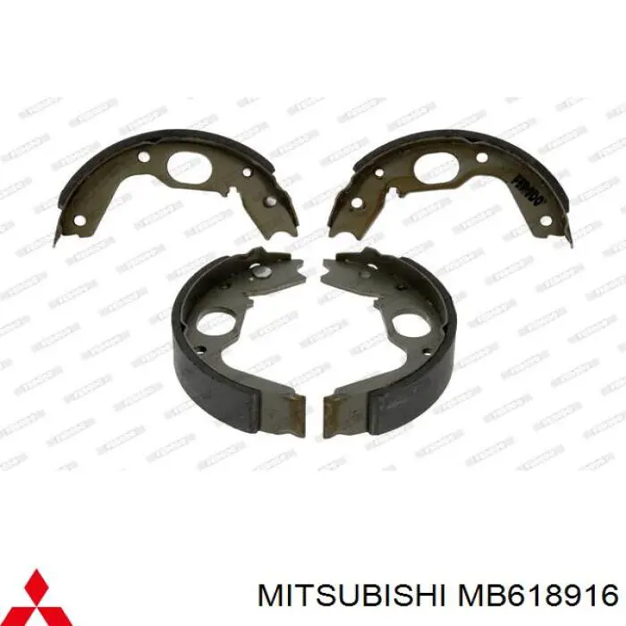 Compre MB618916 Mitsubishi Sapatas do freio de estacionamento