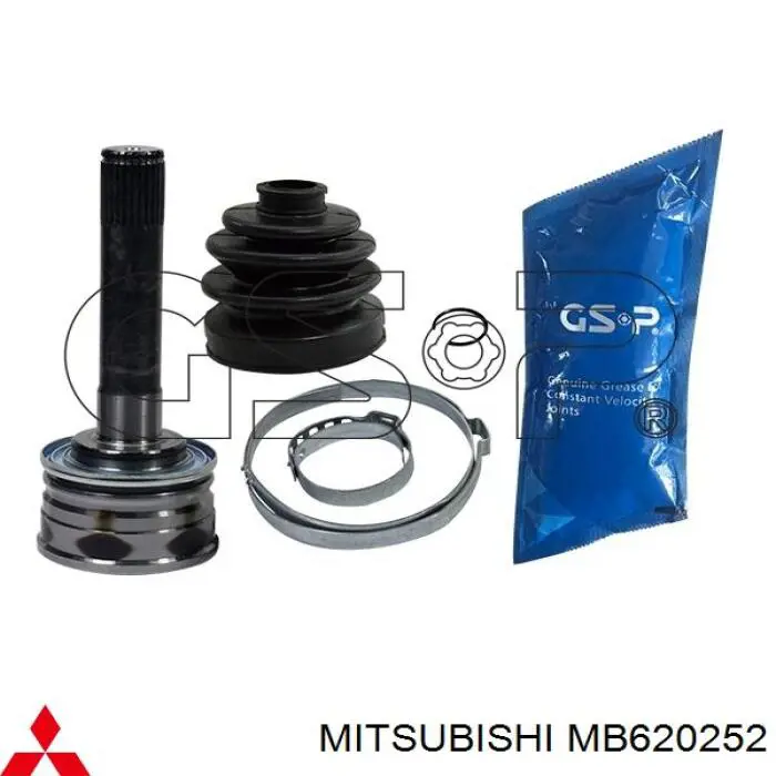 Compre MB620252 Mitsubishi Semieixo (acionador) dianteiro direito