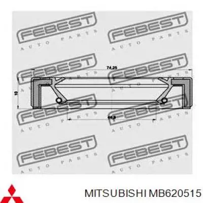 Bucim do semieixo direito do eixo dianteiro Mitsubishi MB620515 preço, a partir de 6,19 USD