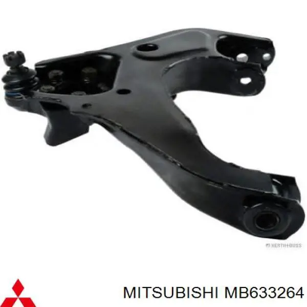 Braço oscilante inferior esquerdo de suspensão dianteira Mitsubishi MB633264 preço, a partir de 113,05 USD