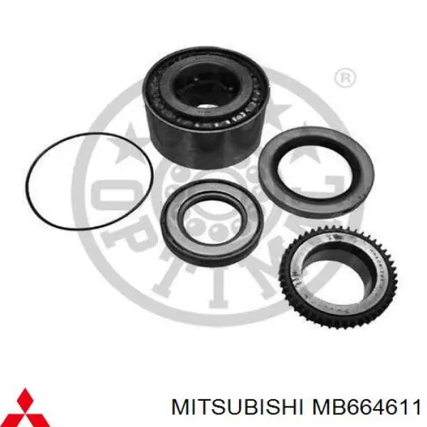 Rolamento de cubo traseiro Mitsubishi MB664611 preço, a partir de 80,38 USD