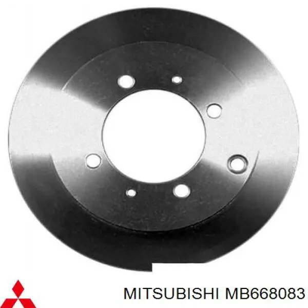 Compre MB668083 Mitsubishi Disco do freio traseiro