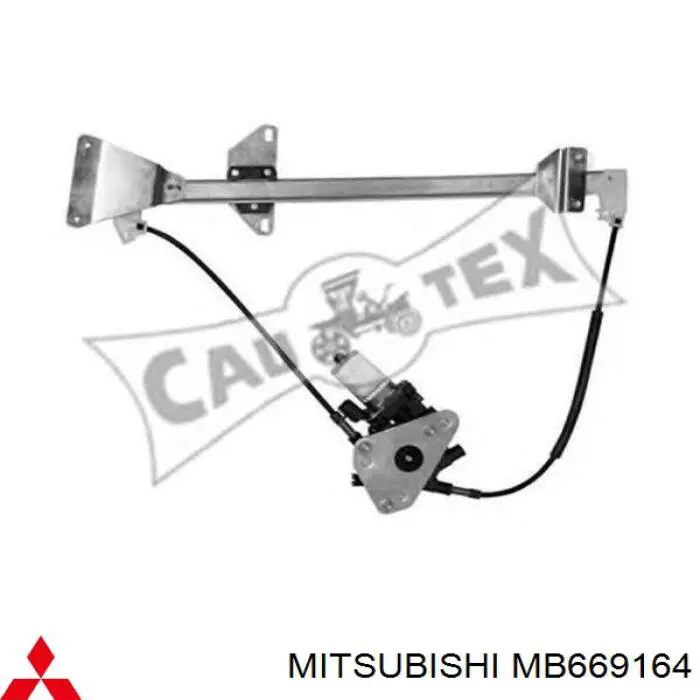 Compre MB669164 Mitsubishi Mecanismo de acionamento de vidro da porta dianteira direita