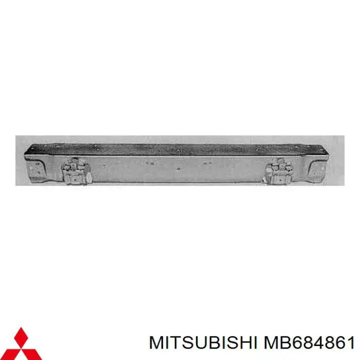 Pára-choque dianteiro Mitsubishi MB679560 preço, a partir de 333,95 USD
