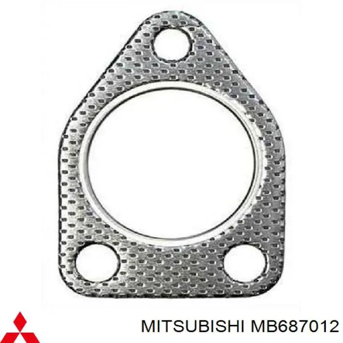 MB687012 Mitsubishi Vedante de tubo de admissão do silenciador